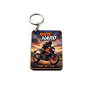 Ride Hard 390 Wooden Keyring