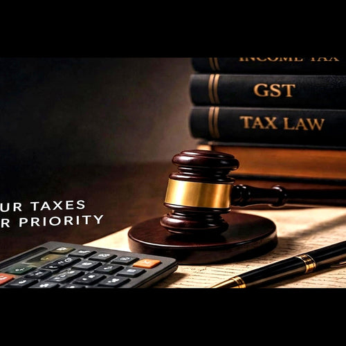 Income Tax & Law Theme Mousepad close-up