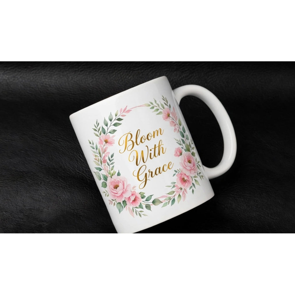 Bloom With Grace Ceramic Mug