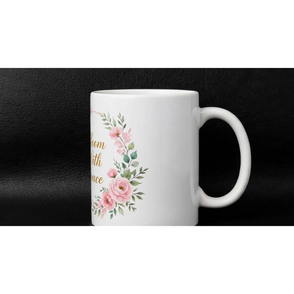 Bloom With Grace Ceramic Mug