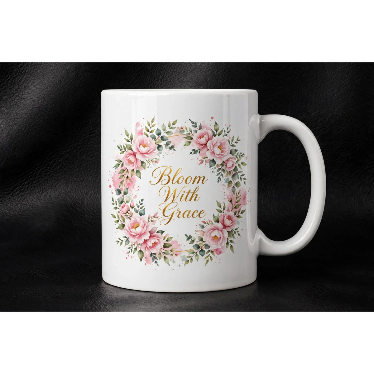 Bloom With Grace Ceramic Mug
